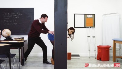 sex wall in the classroom