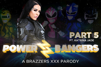 Zz Series / Brazzers - Abigail Mac, Katrina Jade, Kimmy Granger, Lucas Frost, Xander Corvus Power Bangers: A Xxx Parody Part 5