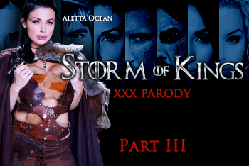 Zz Series / Brazzers - Aletta Ocean, Marc Rose Storm Of Kings Xxx Parody: Part 3
