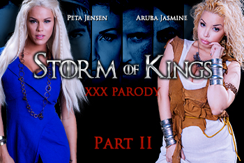 Zz Series / Brazzers - Aruba Jasmine, Peta Jensen, Rob Diesel Storm Of Kings Xxx Parody: Part 2